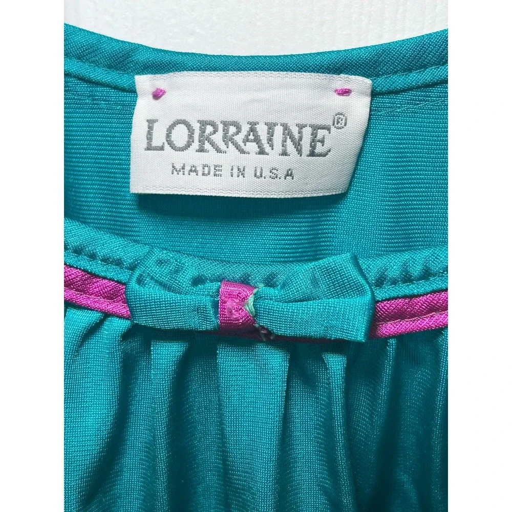 lorraine vintage teal